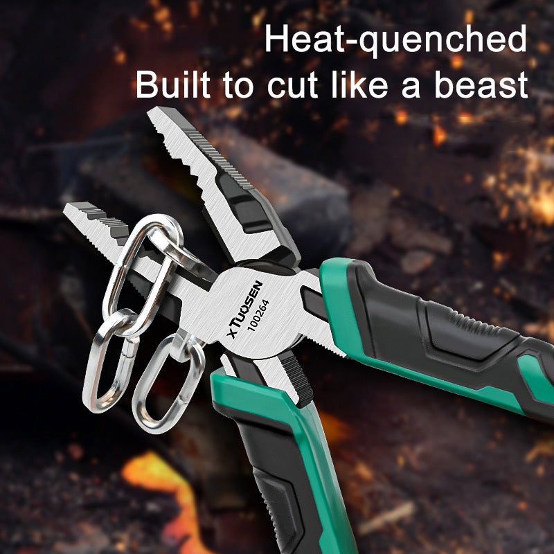 50 % Rabatt heute! 🔥 8-Zoll-Industrie-Multifunktionszange – Hochleistungs-Drahtschneider &amp; Elektrikerwerkzeug