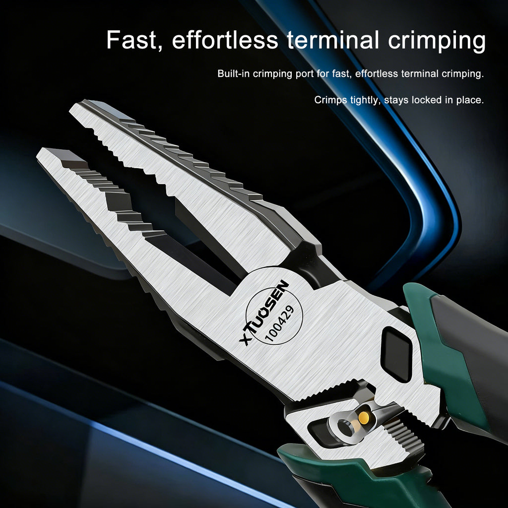 50 % Rabatt heute! 🔥 8-Zoll-Industrie-Multifunktionszange – Hochleistungs-Drahtschneider &amp; Elektrikerwerkzeug