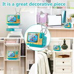 PYBGE GV300S Retro Video Game Console – 308 Classic Built-In Games, 3-Color Retro Gamepad, Mini Handheld TV-Style Game Player for Kids & Adults Nostalgia