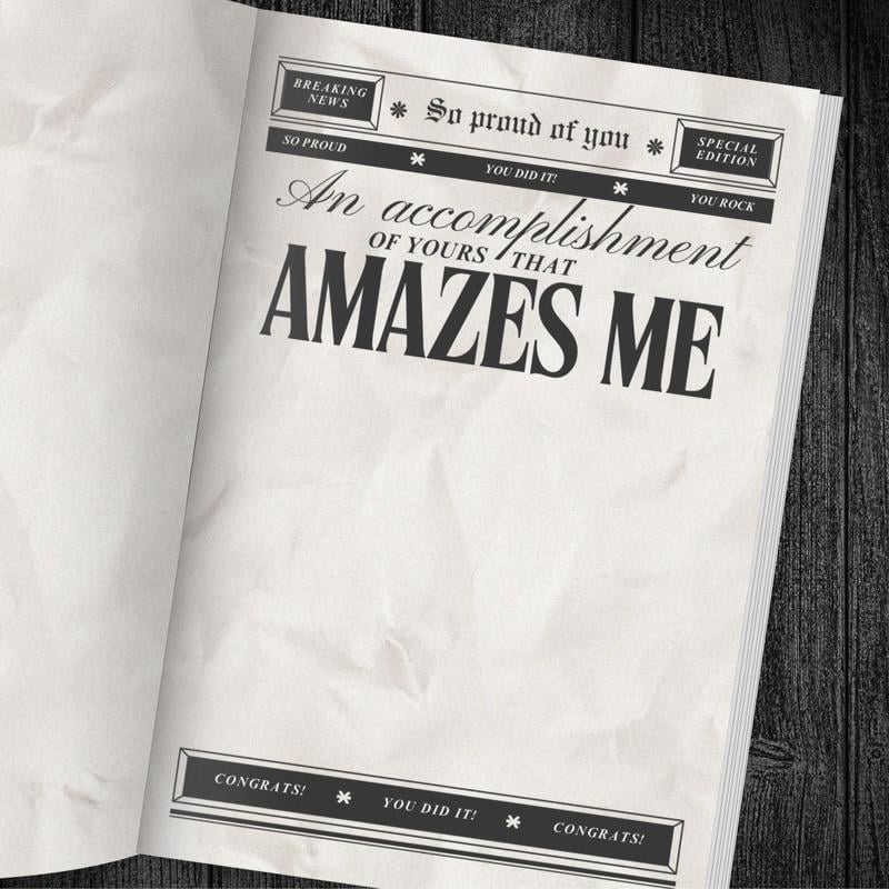 🔥Valentine's Day 50% OFF - ❤️Just A Few Things I Love About You (With All My Heart) Fill In The Blank Gift Book📚