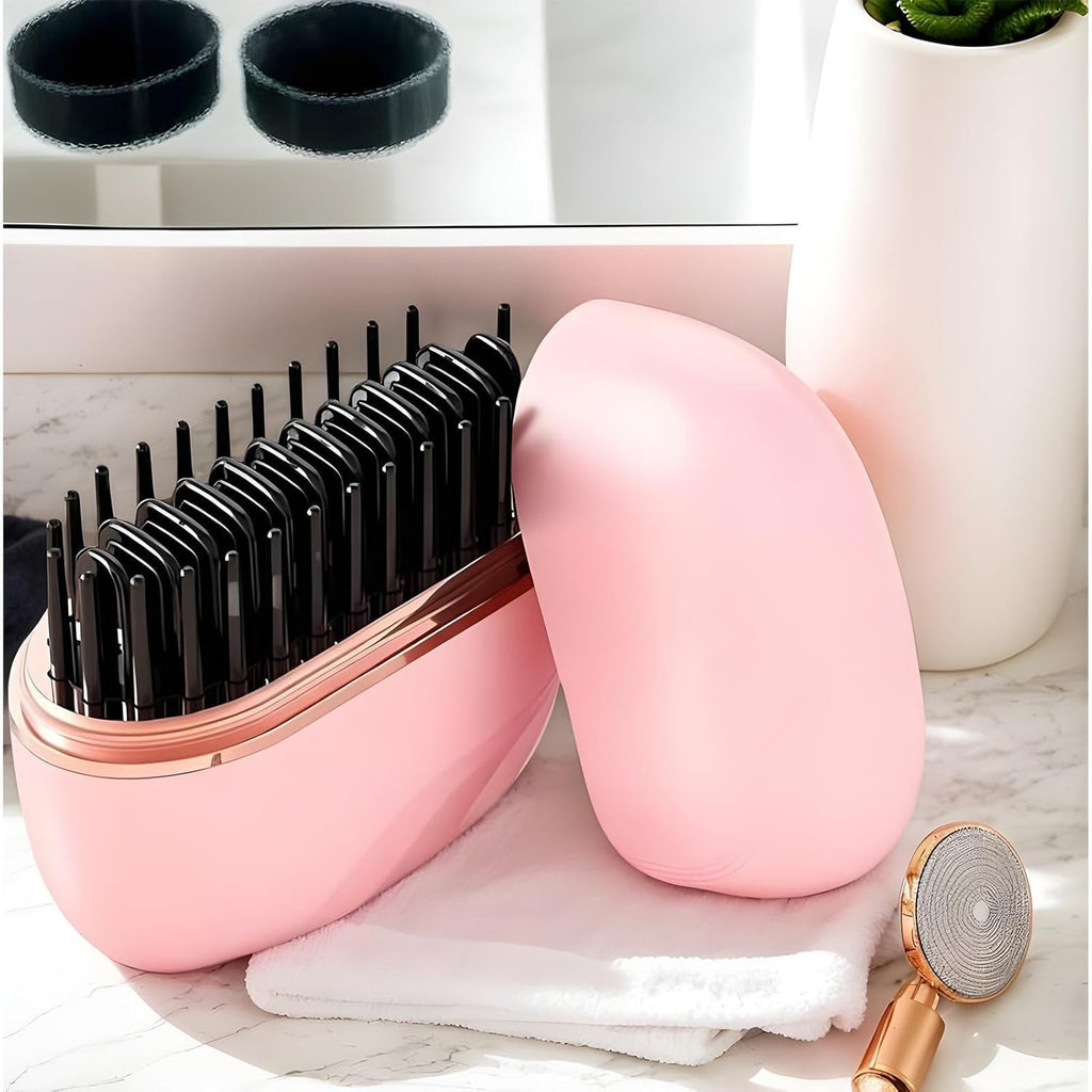 🏆Flash 48%⚡ 50K+ SOLD! Almost Gone💥Compact Cordless Hair Straightening Brush