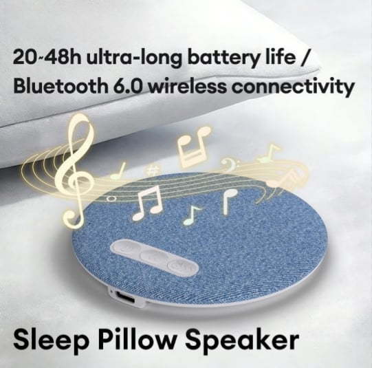 🏆Flash 48%⚡ 50K+ SOLD! Almost Gone -💥Ultra-thin Bluetooth sleep aid speaker