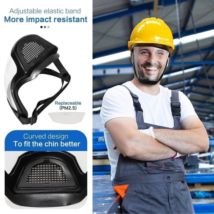 🎄Christmas Special: 48% OFF🔥Anti-Fog Protective Full Face Shield