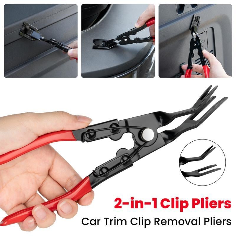 🎄Christmas Special: 48% Off🔥 Clip Removal Plier,Damage to Trim and,EasilyRemoves Trim and Upholstery Clips and FastenersPrevents,Panel Clip Pliers.