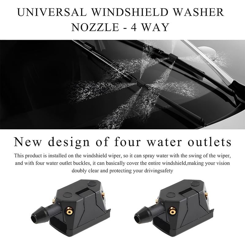 💥LETZTER TAG IM ANGEBOT: 49 % RABATT💥 2 Stück Scheibenwaschdüsen für die Frontscheibe