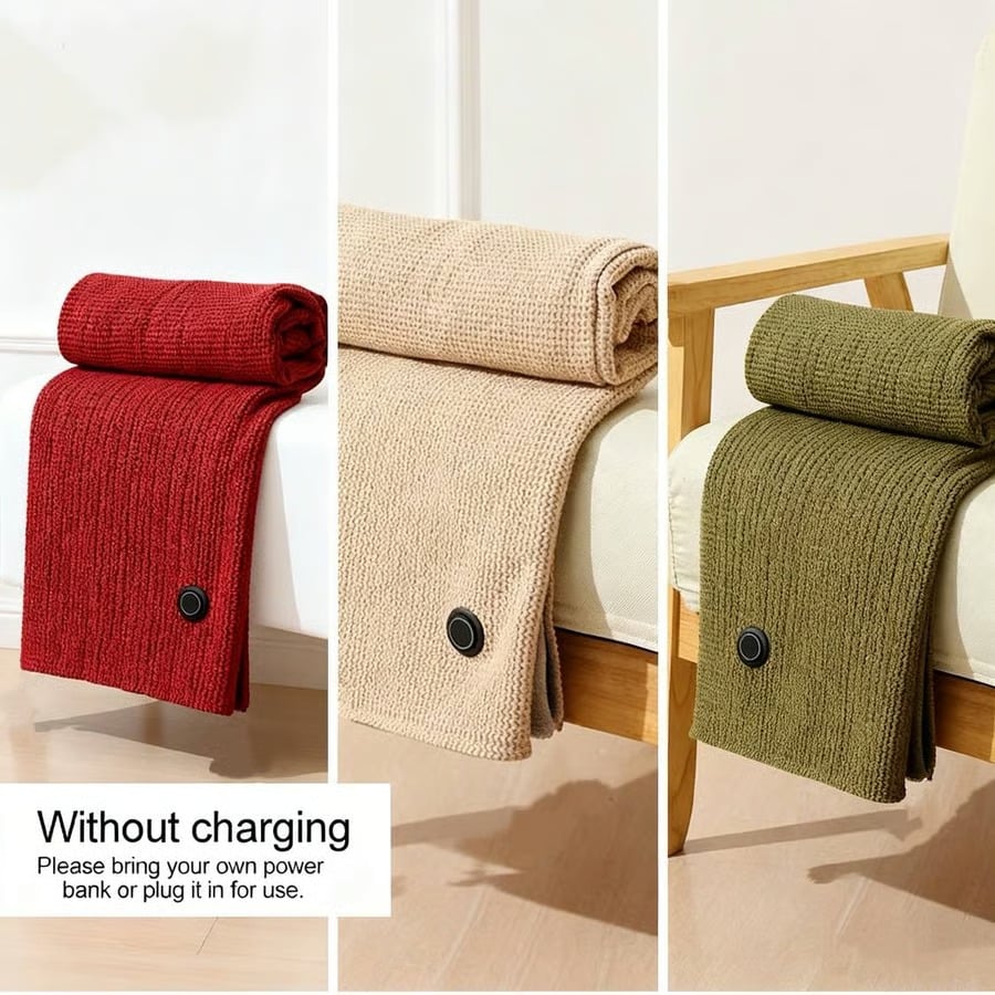 🎄Weihnachtsangebot: 48 % Rabatt 🔥 Tragbarer Heizschal – Hält Sie überall und jederzeit warm