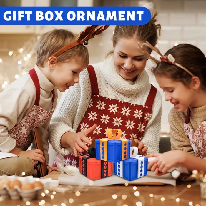 🎄Christmas Special: 48% Off! 🔥 Annoying Gift Box – Hilarious Screw Challenge, 3D Printed Gift Box🎁