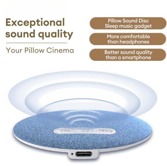🏆Flash 48%⚡ 50K+ SOLD! Almost Gone -💥Ultra-thin Bluetooth sleep aid speaker