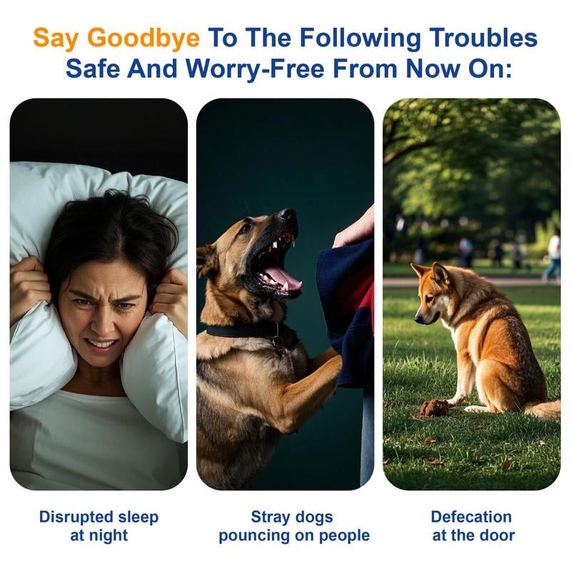 🎄Christmas Special: 48% Off🔥Dog Bark Deterrent & Training Device — Safe Ultrasonic Control for Excessive Barking