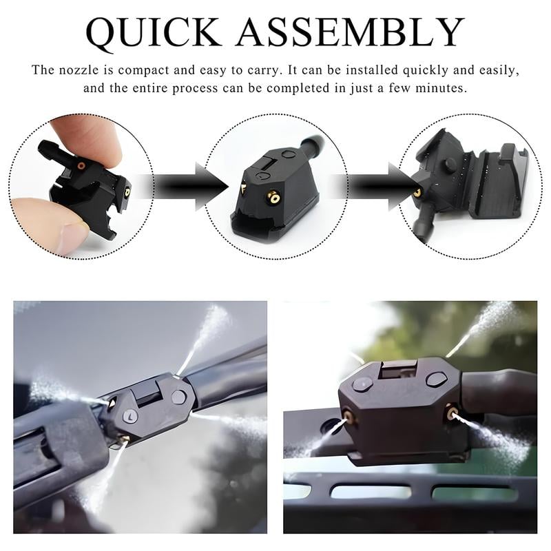 💥LETZTER TAG IM ANGEBOT: 49 % RABATT💥 2 Stück Scheibenwaschdüsen für die Frontscheibe