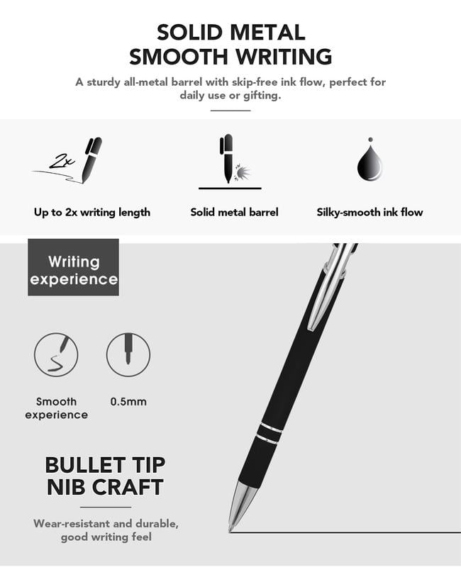 🔥New Year's Discounts: 50% OFF💝Funny Stress-Relief Daily Quotes Metal Ballpoint Pen Set (7 Pcs) | 🎁Office Christmas Gift Exchange(2 PCS Free Shipping+15% OFF)