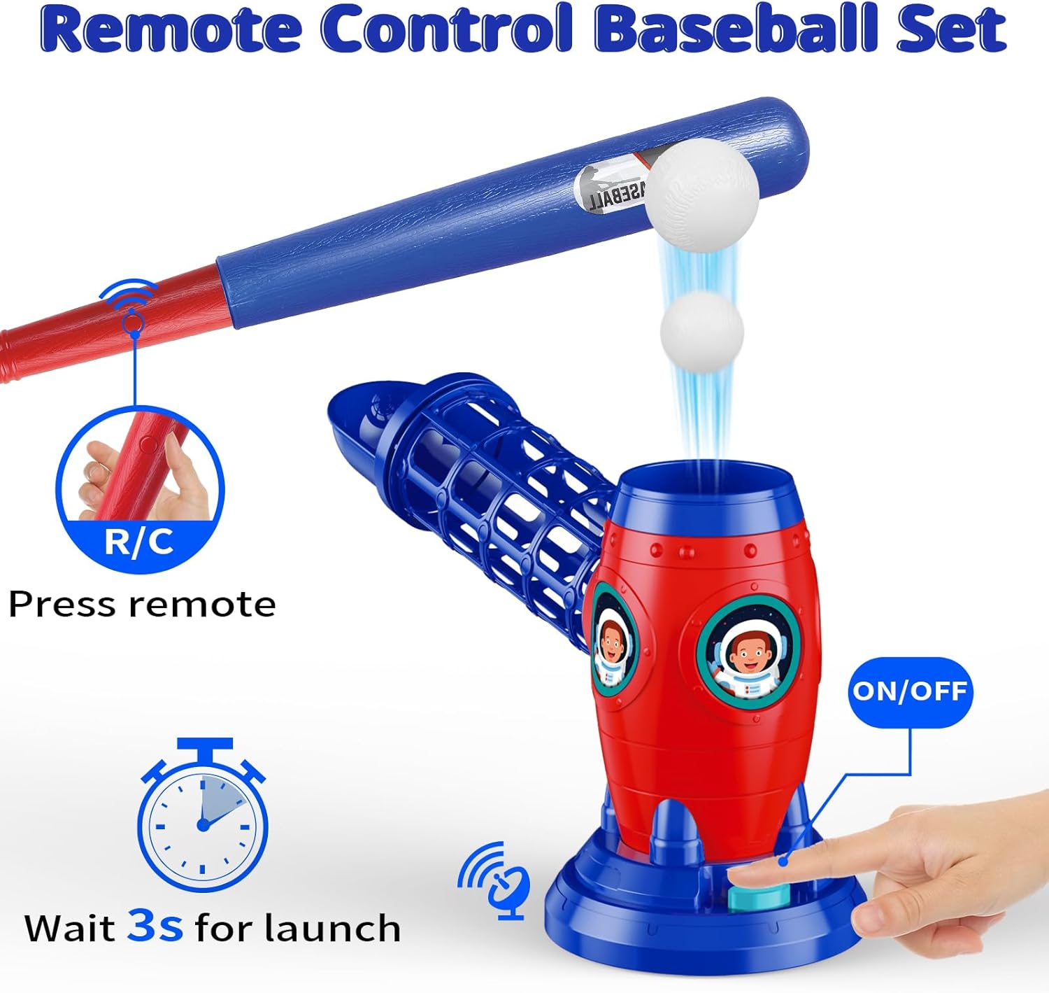 🎄 Year-End Sale : 48% OFF ⚾🥎 Fun Outdoor Sports Toys: Youth Baseball Training Set
