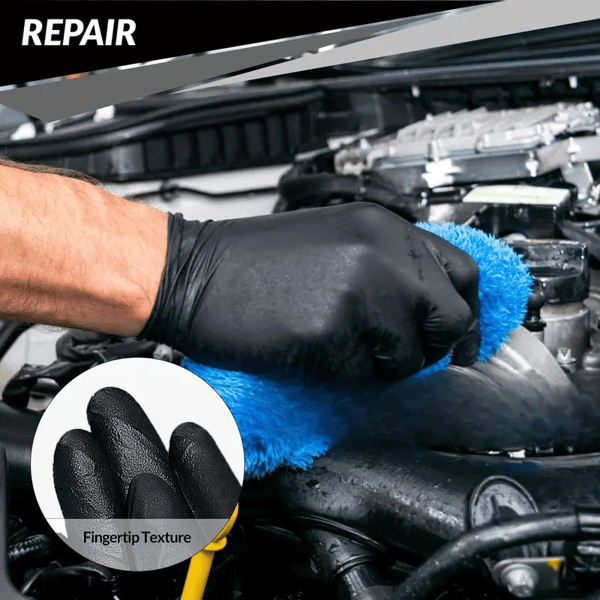 🎄Biggest Sale of the Season: 48% OFF 🔥 Heavy Duty Nitrile Gloves,6mil-50 Count