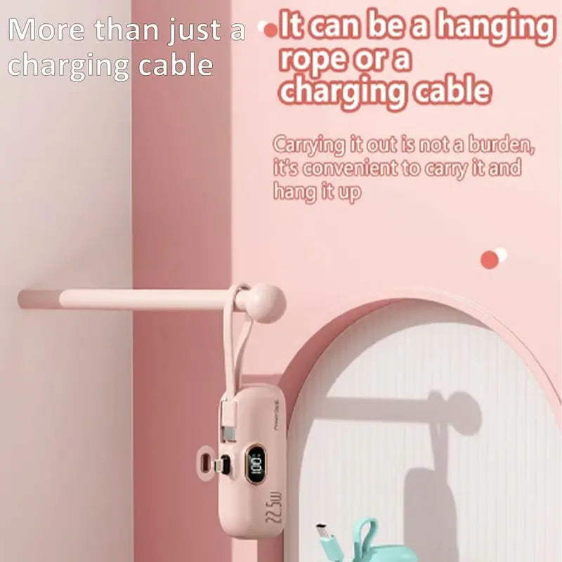 🎉New Year's Discounts: 48% OFF ⏰ 5000mAh Mini Portable Charger with 22.5W Fast Output for phone🔋