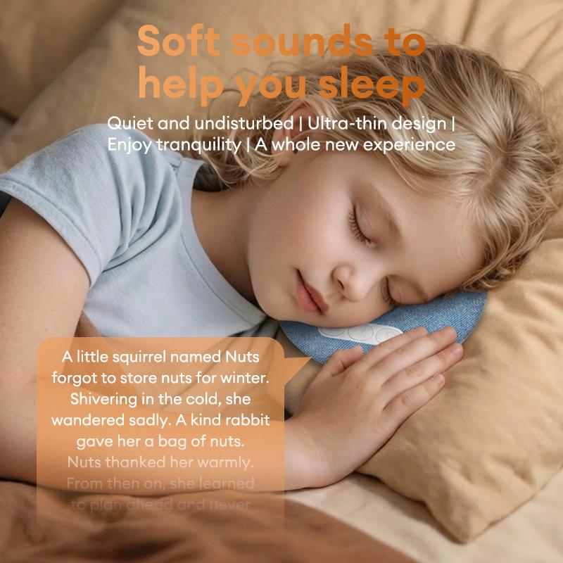 🏆Flash 48%⚡ 50K+ SOLD! Almost Gone -💥Ultra-thin Bluetooth sleep aid speaker