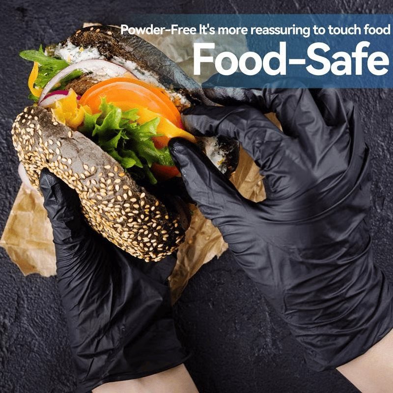 🎄Biggest Sale of the Season: 48% OFF 🔥 Heavy Duty Nitrile Gloves,6mil-50 Count