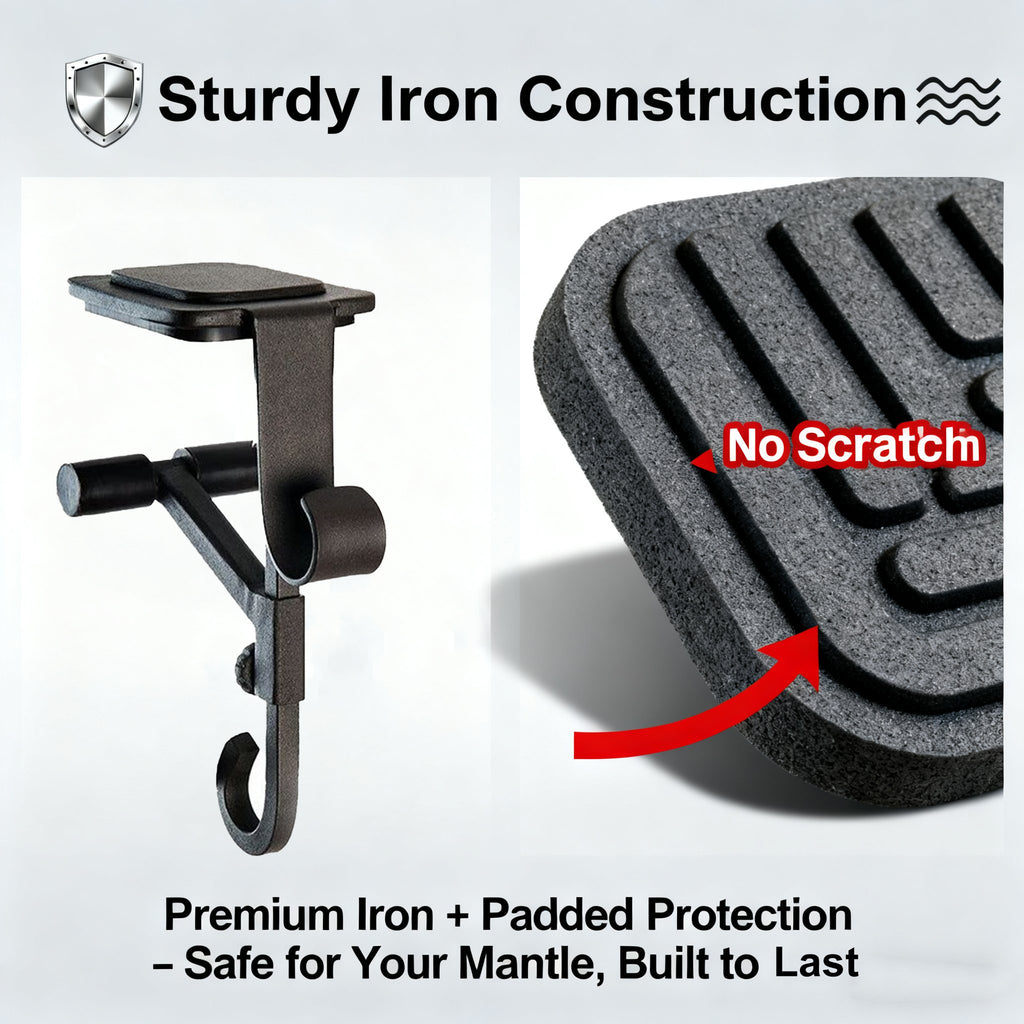 🎄Weihnachtsangebot: 48 % Rabatt 🔥 Kamin-Strumpf- und Girlandenaufhänger 