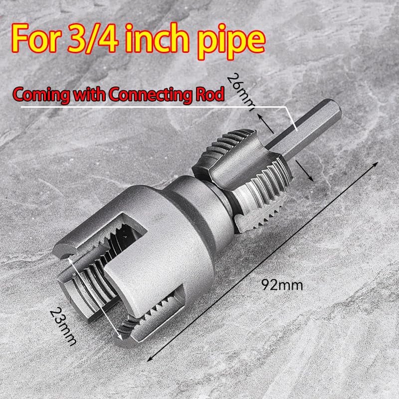 Rohrgewindeschneidwerkzeug mit Verbindungsstange