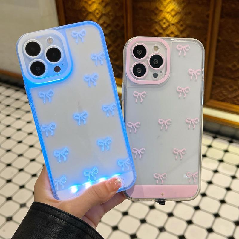 🔥New Year's Discounts: 50% OFF 📱 Vibrant LED Bowknot Phone Case, Compatible with iPhone 17/16/15/14/13 Pro/Pro Max(2 pcs Free Shipping+15% OFF)