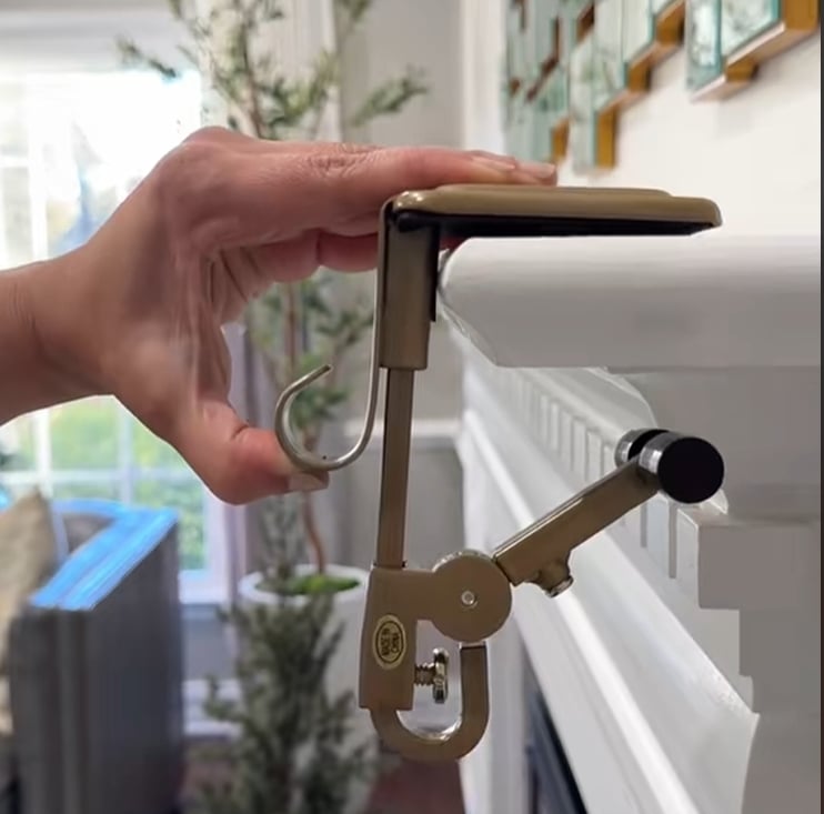 🎄Weihnachtsangebot: 48 % Rabatt 🔥 Kamin-Strumpf- und Girlandenaufhänger 