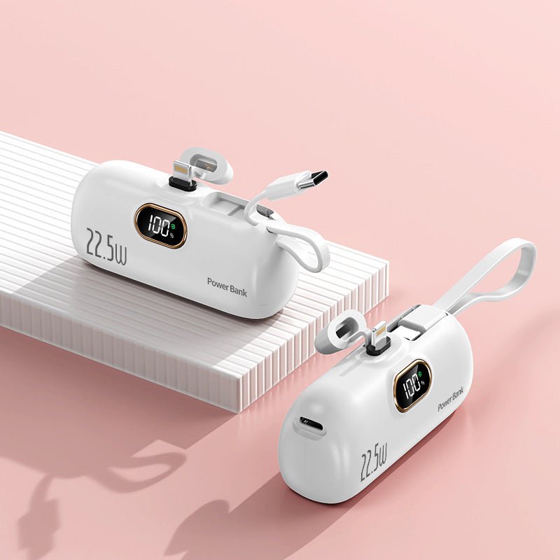 🎉New Year's Discounts: 48% OFF ⏰ 5000mAh Mini Portable Charger with 22.5W Fast Output for phone🔋