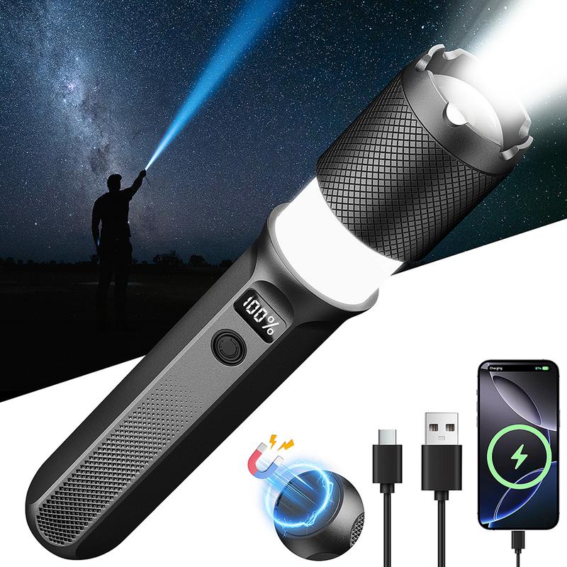 🔥New Year's Discounts: 50% OFF 🔦 2000 Lumens Rechargeable LED Flashlight for Home Emergency & Outdoor Use