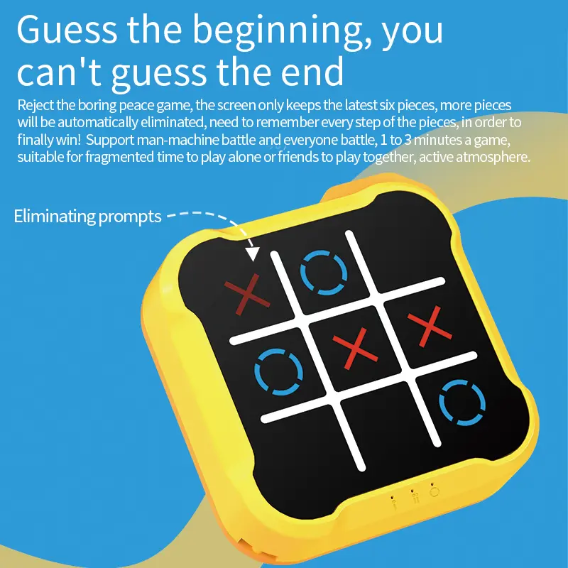 Portable Electronic Tic Tac Toe Game Console