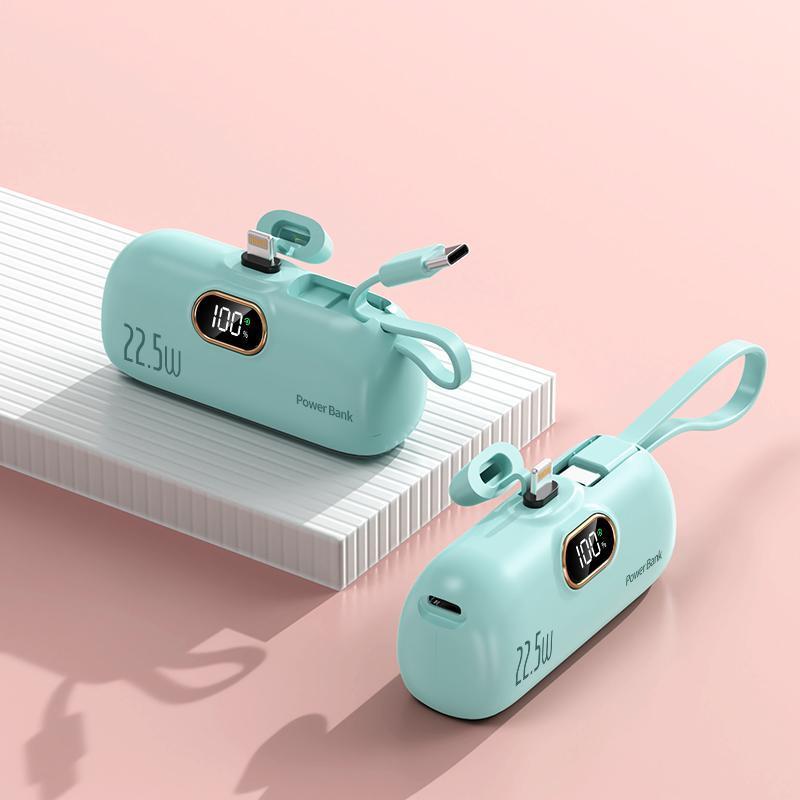 🎉New Year's Discounts: 48% OFF ⏰ 5000mAh Mini Portable Charger with 22.5W Fast Output for phone🔋