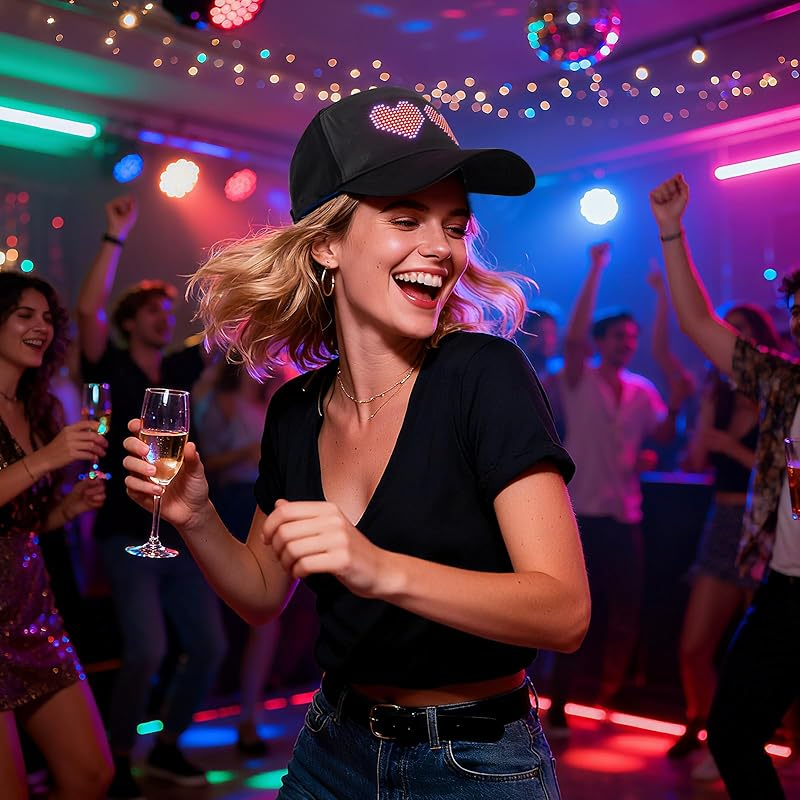 🎁Winter Special Sale 48%OFF🔥LED Bluetooth Cap with Custom Text & GIF Display