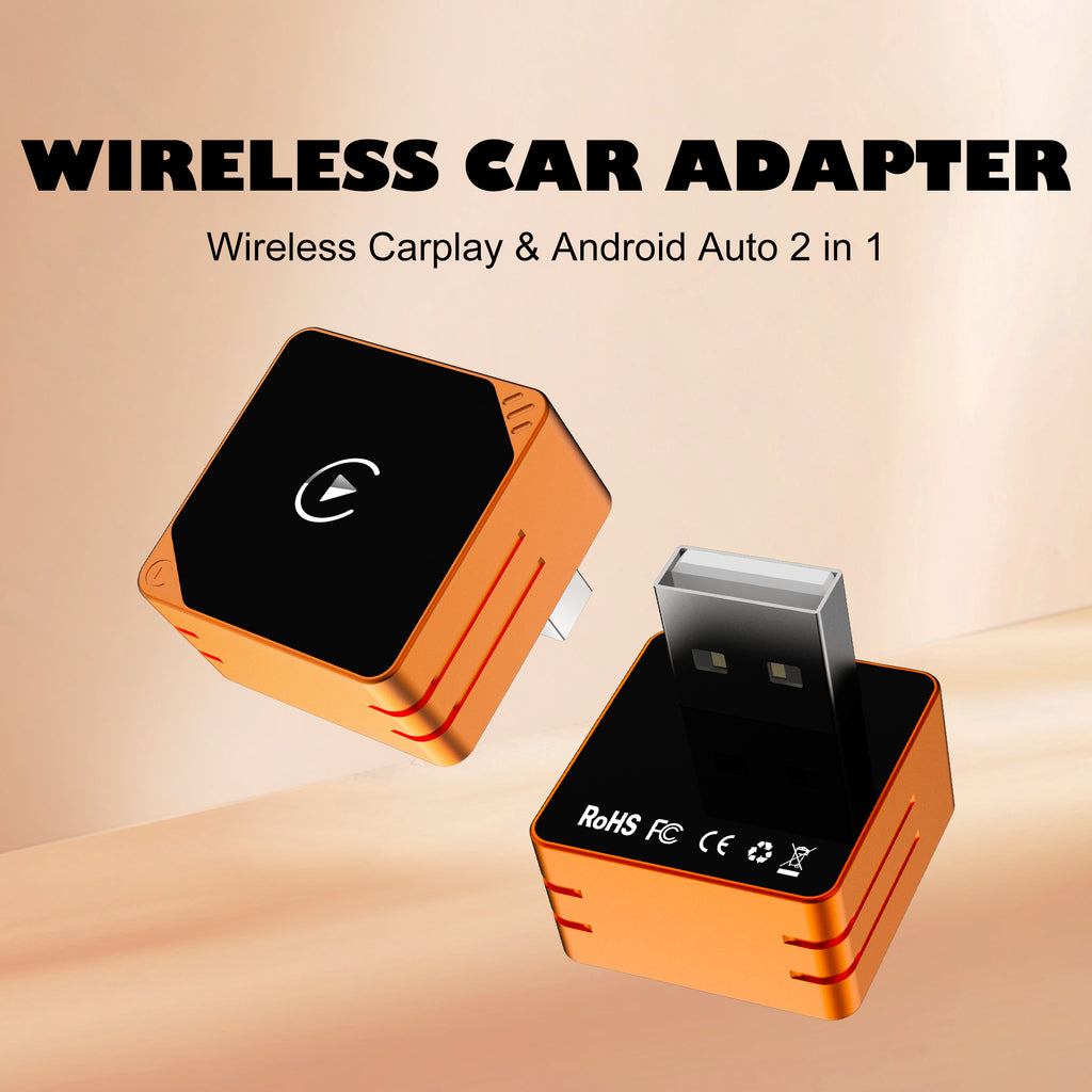 New Year Sale 48%OFF🔥2026 New Mini Cube Pro 3.0 Wireless CarPlay & Android Auto Adapter – Plug & Play, Fast Auto-Reconnect