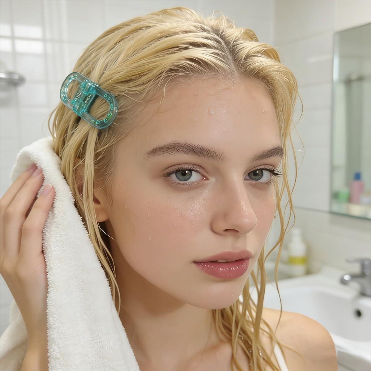 4-Pack Magnetic Hair Bow Clips for Women