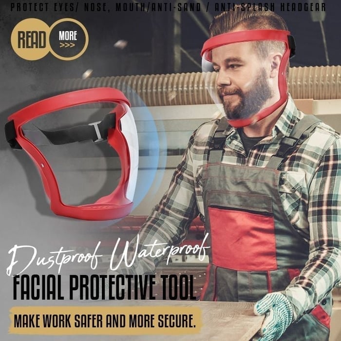 🎄Christmas Special: 48% OFF🔥Anti-Fog Protective Full Face Shield