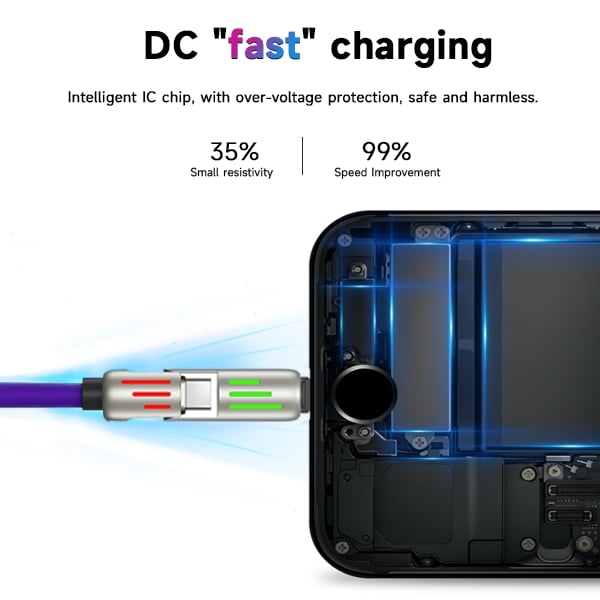 🎁🔥⚡4-in-1 USB Charging Cable fast charging MAX 60w