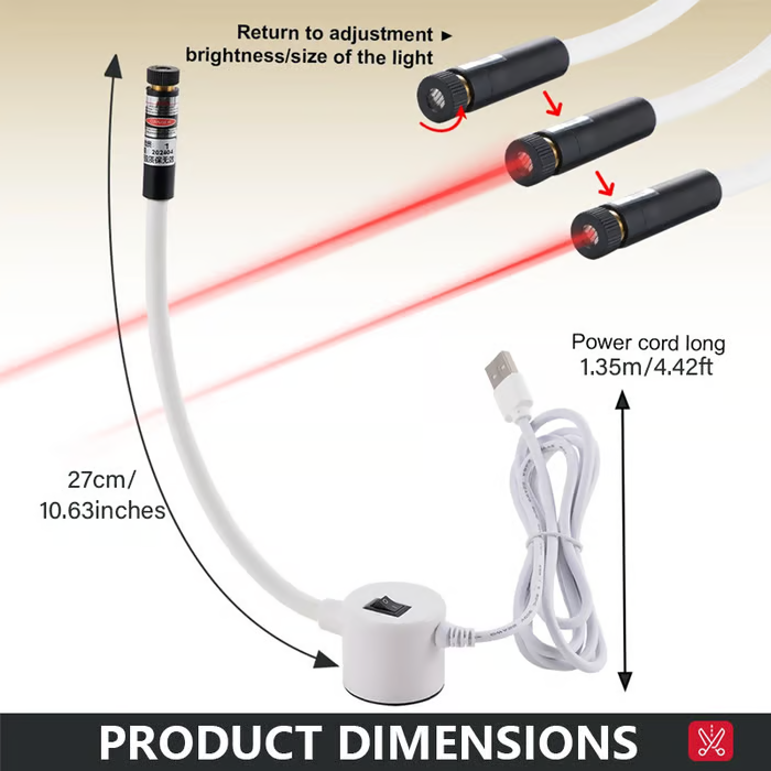 Chistmas Sale 49%OFF🎄New Magnetic Positioning Quilting Laser Light for Sewing Machine