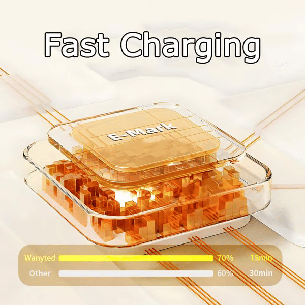 🎁🔥⚡4-in-1 USB Charging Cable fast charging MAX 60w