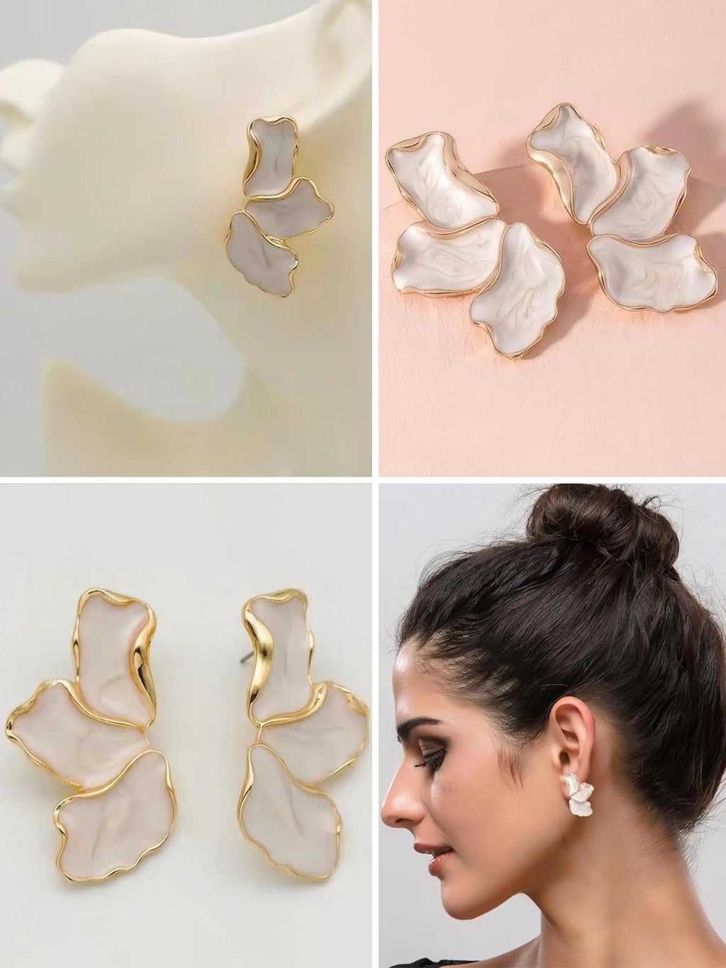 🔥New Year's Discounts: 48% OFF✨  6 Pairs Irregular Petal Stud Earrings (2 pcs Free Shipping)