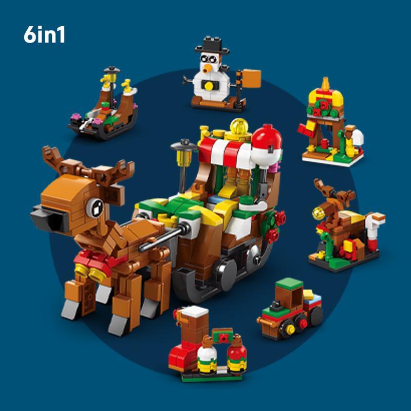 🎄Christmas Building Block Advent Calendar⛄️ 12 Days of Christmas Countdown Blocks