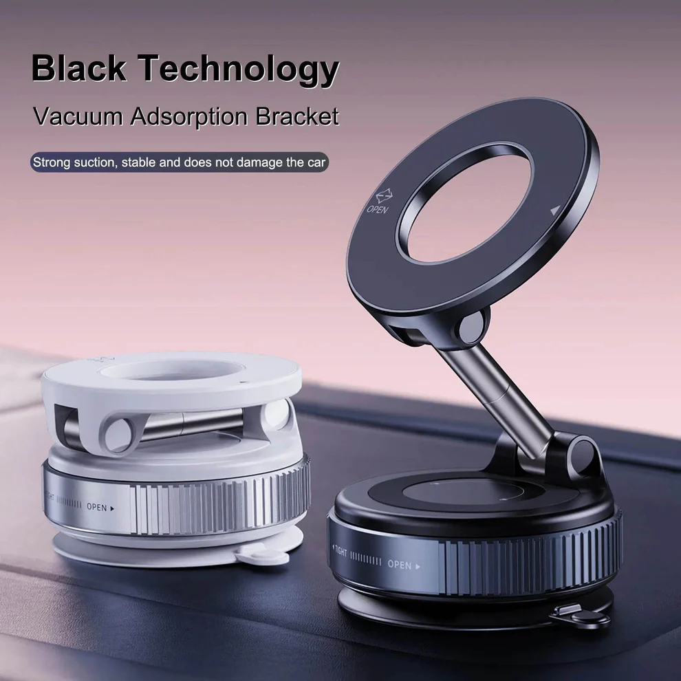 360° Foldable Magnetic Car Phone Mount