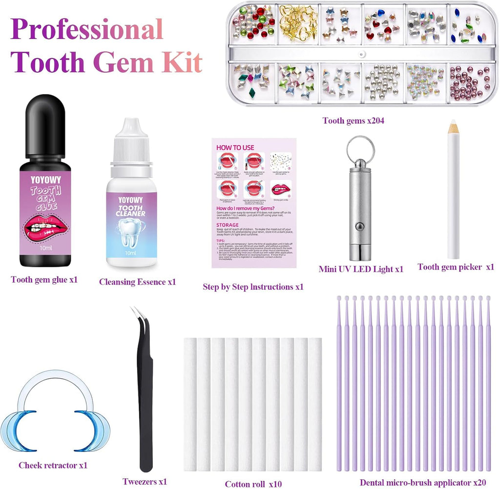 🎄Christmas Special: 48% Off🔥DIY Tooth Gem Decoration Set