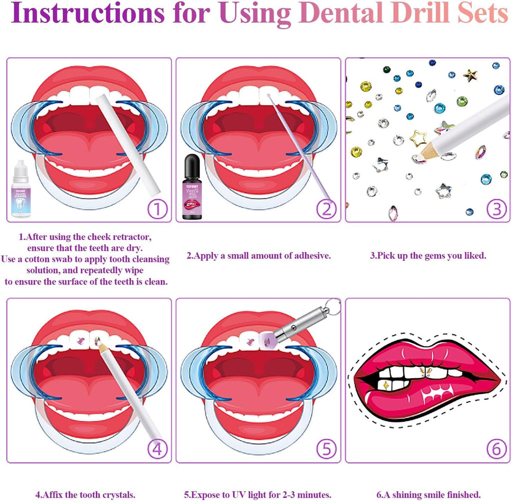 🎄Christmas Special: 48% Off🔥DIY Tooth Gem Decoration Set