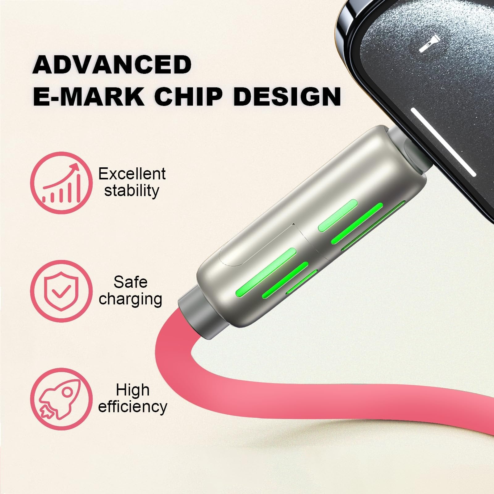 🎁🔥⚡4-in-1 USB Charging Cable fast charging MAX 60w