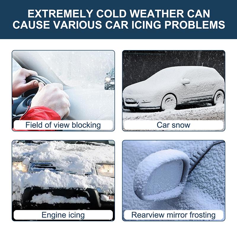 🎄Best Christmas gift-48% OFF🎁Car Windshield Ice Defroster & Snow Remover