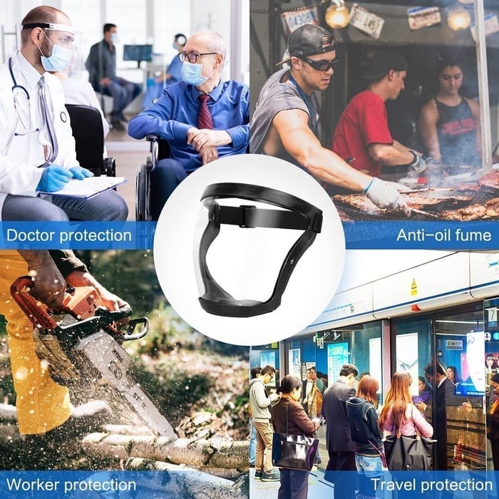 🎄Christmas Special: 48% OFF🔥Anti-Fog Protective Full Face Shield