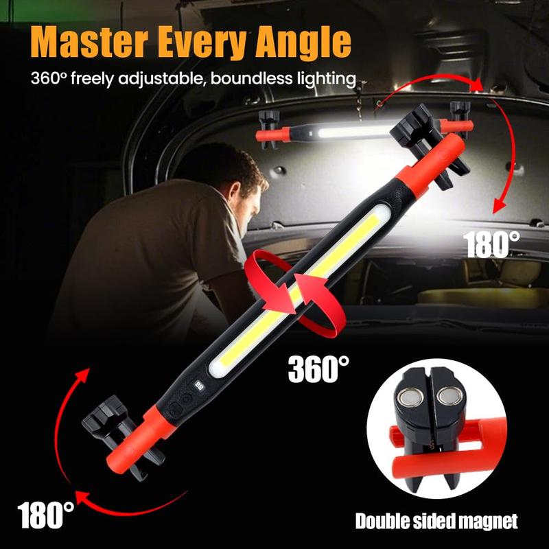 🎄Christmas Special: 48% Off🔥 Magnetic Under Hood Work Light Bar