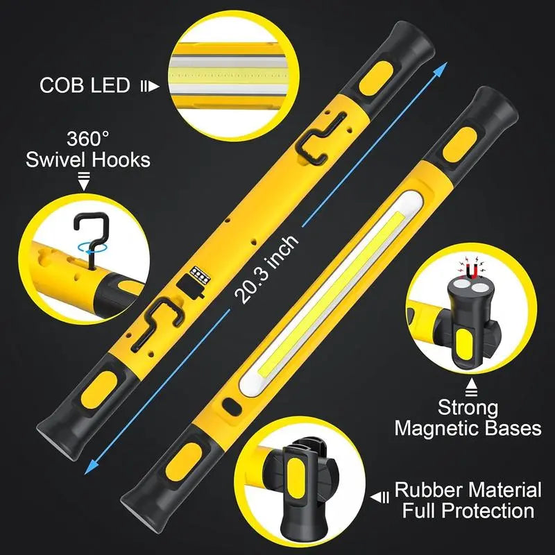 🎄Christmas Special: 48% Off🔥 Magnetic Under Hood Work Light Bar