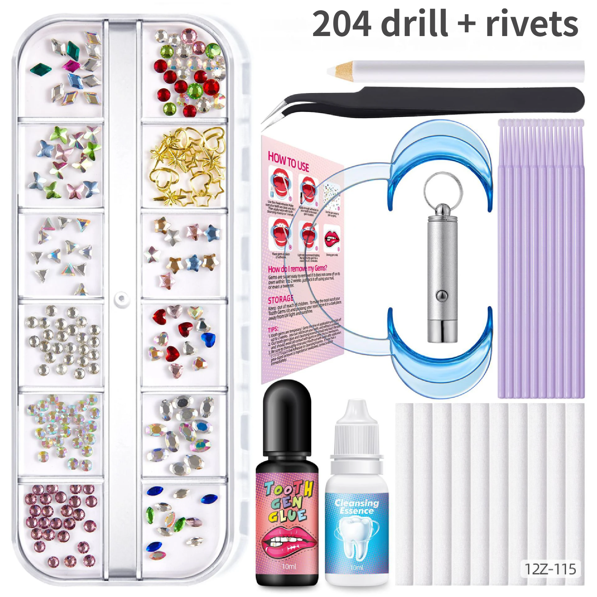 🎄Christmas Special: 48% Off🔥DIY Tooth Gem Decoration Set