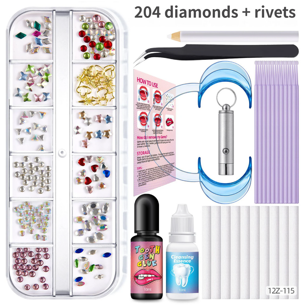 🎄Christmas Special: 48% Off🔥DIY Tooth Gem Decoration Set