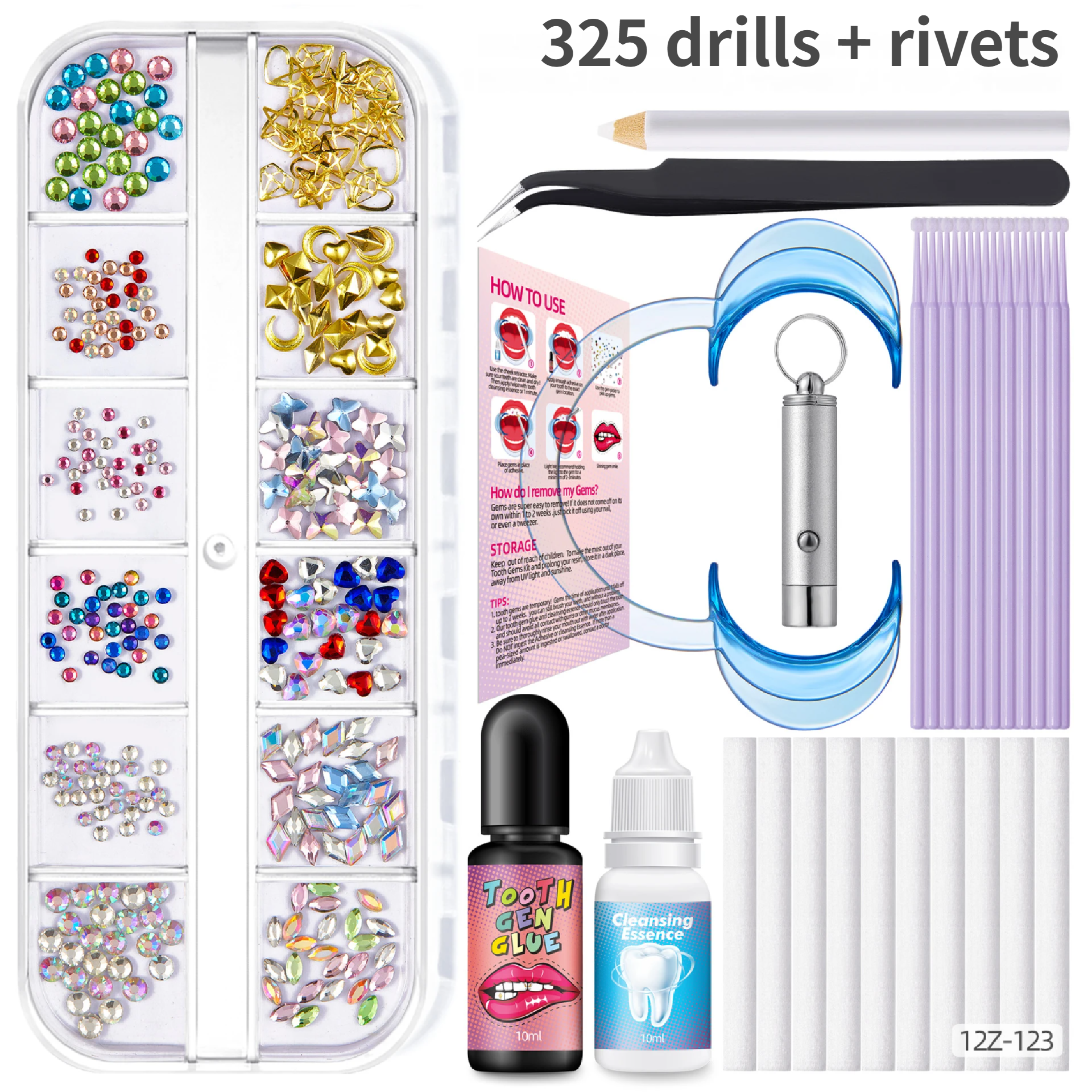 🎄Christmas Special: 48% Off🔥DIY Tooth Gem Decoration Set