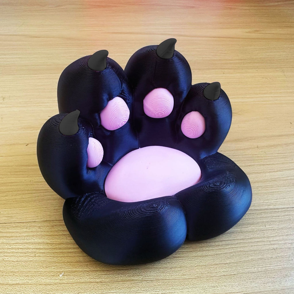 Niedlicher Handyhalter in Katzenpfotenform – 3D-gedruckter Schreibtisch-Organizer für Katzenliebhaber 