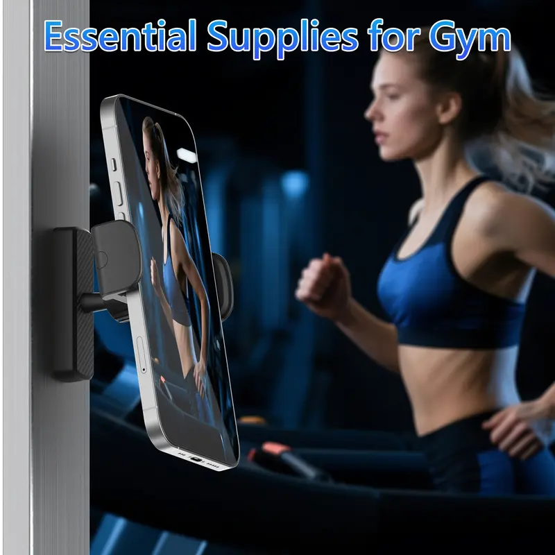Gym Magnetic Phone Holder 360°